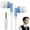 Sky Blue, variant on Dreamyjuly White Headphones Headphones Noise Cancelling Headphones Wireless Headphones Colorful in Ear Headphones Wired 3.5Mm Earbuds for Mobile and Tablet