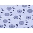 thumbnail image 1 of Ahgly Company Machine Washable Indoor Rectangle Transitional Lavender Blue Area Rugs, 3' x 5', 1 of 7