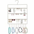 thumbnail image 4 of ✪ Jewelry Organizer Wall Mounted Hanging Earring Necklace Bracelet Holder Over the Door Wall Cabinet for Women Girls Gift, 4 of 12