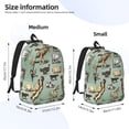 thumbnail image 3 of KLL Vintage Farm Animals Print Travel Laptop Backpack - College Backpack Business Work Bag Nurse Bag Casual Daypack for Weekender Business Hiking -Small, 3 of 6