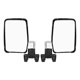 thumbnail image 1 of Par Coche Vehículo Retrovisor Espejo Amplio Campo Plateado Accesorios, 1 of 9