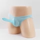 thumbnail image 3 of Conjunto de ropa interior sexy transparente de seda helada para hombre, calzoncillos de cintura baja con nariz de elefante, ropa interior para hombre, 3 of 6