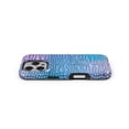 thumbnail image 4 of DesignSkinz Scratch-Resistant Hard Slim Case Compatible with iPhone 13 (Compatible with MagSafe) - Neon Vibrant Snake Skin Pattern, 4 of 9