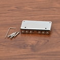 thumbnail image 2 of 6 String Roller Electric Guitar Bridge Top Load Or Strings Through Body Fixed Hardtail Electric Guitar Bridge, 2 of 7