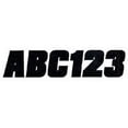 thumbnail image 4 of Hardline BLK500EC 500 Series 2" Letter/Number Kit - Solid Black, 4 of 4