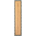 thumbnail image 2 of Sivi 3 x 16 Feet Handmade Scallop Braided Jute Rug - Natural Jute Runner Rug, 2 of 15