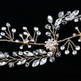 thumbnail image 3 of Diadema de cabellero Nupcial de Imitación Cinta Cuerda de Cabello Accesorio Decorativo para Boda Macarena Diadema nupcial de cristal, 3 of 8