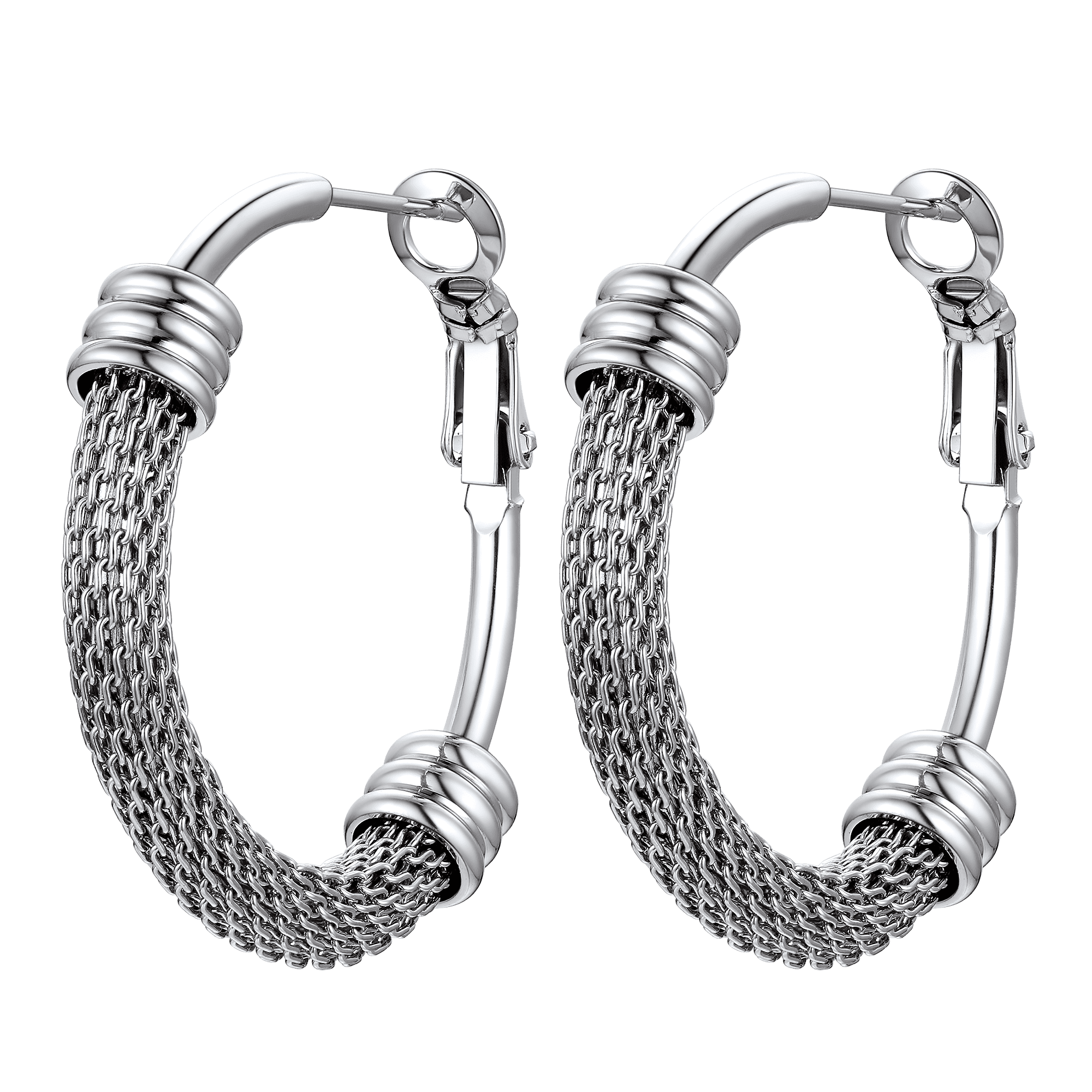 PROSTEEL Earrings Stainless Steel Small Hoop Earring For Women Girls