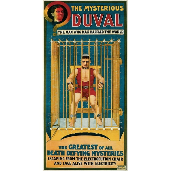 Mysterious Duval - CANVAS OR FINE PRINT WALL ART