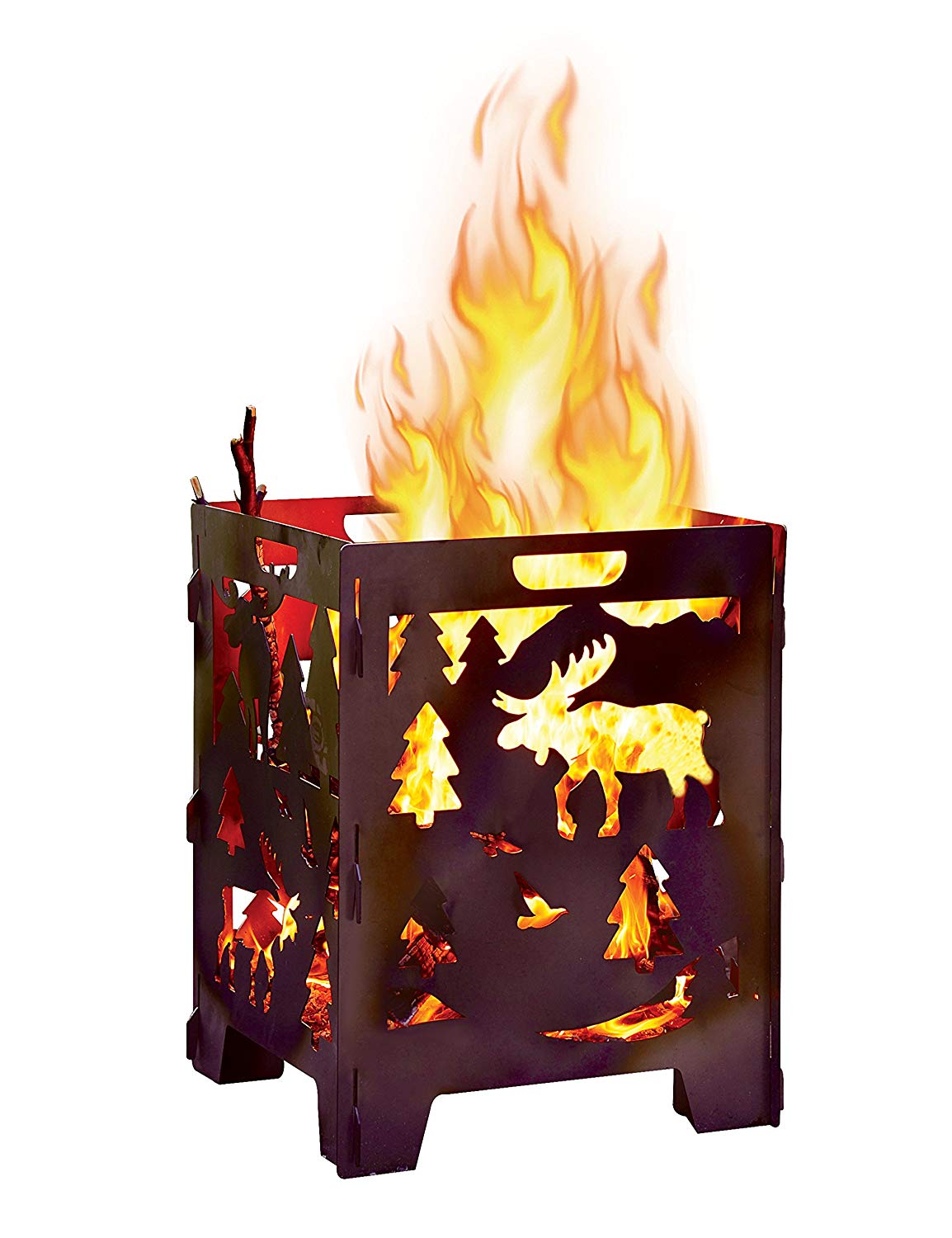 MOOSE Wood Burning Pit, Burn Cage, Incinerator Barrel ...