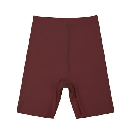 XFYSSS Fashion Large Size High Waist Women s Underwear Women s Leggings Breathable Crotch Thin 5-point Pants Boxers Women Nylon Underpants