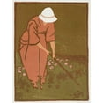 thumbnail image 2 of Eric O. W. Ehrström 19x24 Black Ornate Framed Double Matted Museum Art Print Titled: In the Garden (1920), 2 of 5