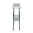 thumbnail image 2 of AmGood 24 in. x 12 in. Stainless Steel Table | Metal Utility Kitchen Prep Work Table | NSF, 2 of 9
