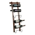 thumbnail image 1 of Design Mode 32-127LWD 31 in. Curved Wood & Metal Wall Mount 6 Bottle Wine Storage Rack, 1 of 1
