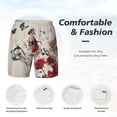 thumbnail image 5 of Lsque Mens Swim Trunks Floral Leopard Butterflies Pattern - Bathing Suit Compression Liner - Beach Swim Shorts Swimwear - (S-3XL) - Stretch Quick Dry -XX-Large, 5 of 9