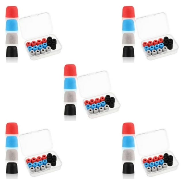 ziyahi 16pack/lot Smooth Surface And High Resilience High Performance Ear Tips Memory Sponge Earphone 5Set