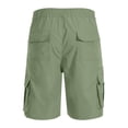 thumbnail image 6 of Jsaierl Cargo Shorts for Men Relaxed Fit Multi Pockets Shorts Work Athletic Shorts Casual Workwear Cargo Shorts with Drawstring, 6 of 8