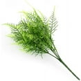 thumbnail image 2 of ZOELNIC Artificial Plastic Asparagus, Fake Light Green Leaves Ferns Plants, Leaf Floral Decoration for Home Office Kitchen Living Room, 4PACK, 2 of 9