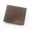 Dark Brown1, variant on Short Men Wallets Slim Classic Coin Pocket Photo Holder Small Male Wallet Quality Card Holder Frosted Leather Men Purses