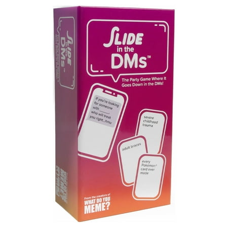 UPC: 0810816030593 | Slide in the DMs the Adult Party Game As seen on TikTok – by What Do You Meme?