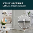 thumbnail image 3 of Mega Handles 3.35" Spring Door Stopper with Rustproof Heavy Duty Iron, Screw & Rubber Tip | Safe for Kids, Easy to Install, Flexible Design, 3 of 5