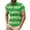 Green, variant on Mens T-Shirts Collared Performance Blue Casual Polos Moisture Wicking Summer Stripe Mens Tshirts M