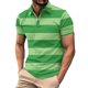 thumbnail image 1 of Los Hombres de Manga Corta Botón Arriba de la Camisa de la Impresión Del Suéter de la Camisa de Cuello de Vuelta, Poliéster, 1 of 4