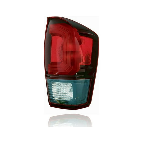 Tail Light Assembly - Cooling Direct Fit/For 18-23 Toyota Tacoma-SR/SR5/TRD-Sport/Offroad - Halogen, Red Bezel - Right Hand - Passenger - 8155004181