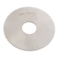 thumbnail image 5 of Hoja de sierra circular 72 dientes Herramientas de corte de inserción de fresado de acero de alta velocidad 80 x 1,2 mm, 5 of 5
