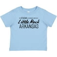 thumbnail image 3 of Inktastic From Little Rock Arkansas in Black Distressed Text Boys or Girls Baby T-Shirt, 3 of 5