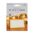 thumbnail image 4 of White Cardstock Place Cards with Gold Border, 2" x 4", Pack of 100, 4 of 4