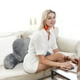 thumbnail image 5 of RXIRUCGD Plush Big Backrest Reading Lumbart Chair Cushion With Arms, 5 of 5