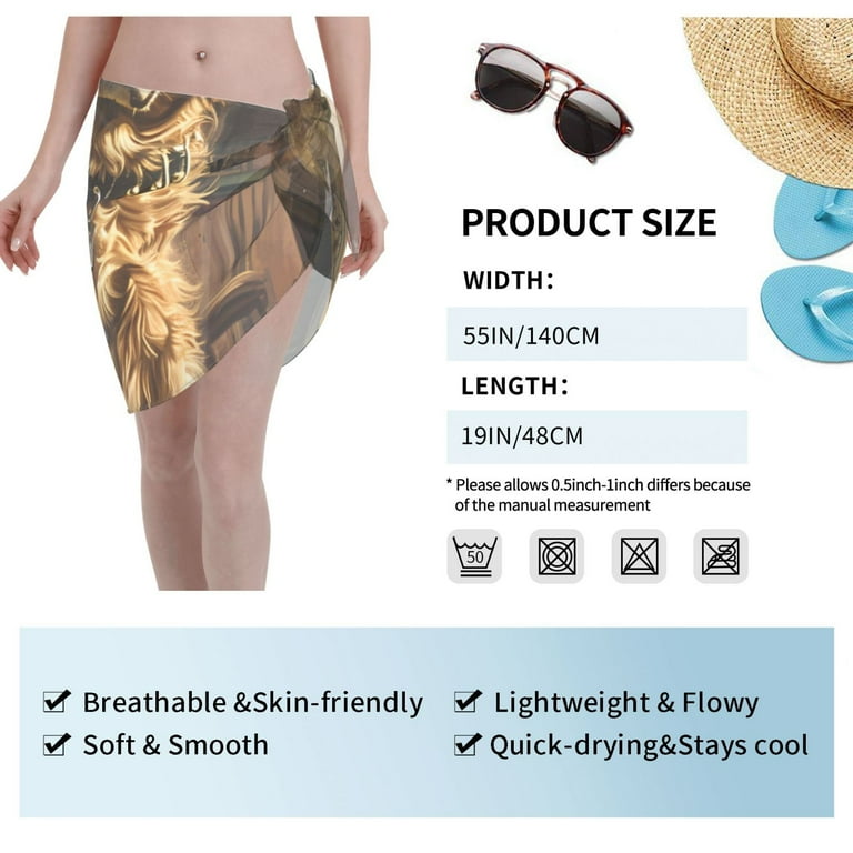 Golden Retriever Chiffon Cover UP Golden Retriever Chiffon Cover UP