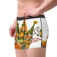 thumbnail image 3 of Kdxio Men's Boxer Briefs with Thanksgiving Truck Print - Comfortable and Breathable Underwear for Everyday Wear, 3 of 7