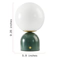 thumbnail image 3 of Beautiful Green Faux Marble Uplight by Drew Barrymore, 3 of 6