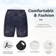 thumbnail image 3 of Fotbe Sunflowers Traje de Baño para Hombre – Shorts de Natación de Secado Rápido con Forro y Bolsillos-Small, 3 of 6