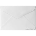 thumbnail image 1 of RSVP A1 (4 Bar) Envelopes Pointed Flap (3 3/8 X 5 3/4) For Invitations, Notecards, DIY, 500 Pack, White, 1 of 2
