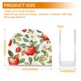 thumbnail image 4 of Yayeee Napkin Holder for Table Kitchen Paper Tissue Organization, Beige Apple Pattern, 4 of 8