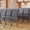 Fossil Fabric/Black Frame, variant on Emma + Oliver Eggplant Church Chair 18.5 in. Wide