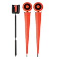 thumbnail image 1 of SSN 1370765 J.V. Chain Set with Solid Orange Banners, 1 of 1