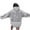 Grey, variant on Zip Jacket Hooded Sweat Shirt Womens Full Length Hoodies for Women Light Sweatshirt Tight Hoodie Women Hooded Long Sleeve Graphic Print Pullover Sweatshirt For Men Casual Comfortable Gray XL