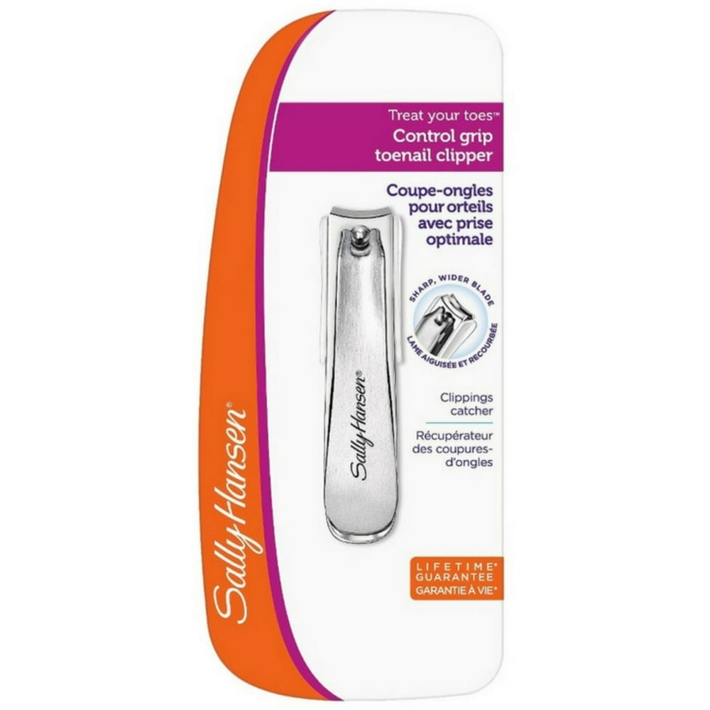 Sally Hansen Treat Your Toes, Control Grip Toenail Clipper 1 ea