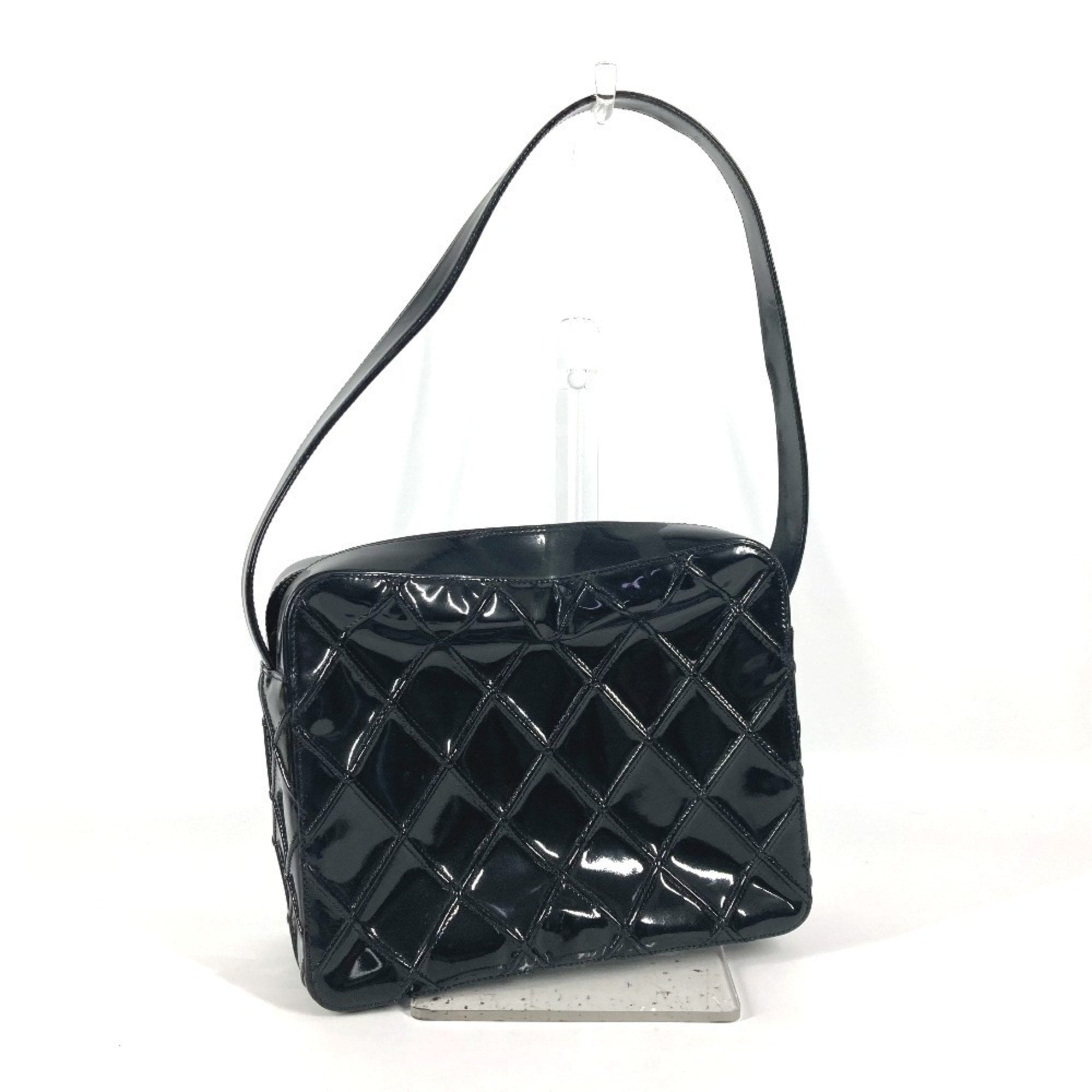 Pre-Owned CHANEL Vintage Quilted Matelasse Bag Shoulder Box 