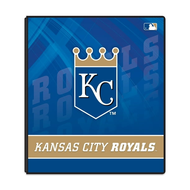 Mlb Kansas City Royals 3 Ring Binder 175 Sheet Capacity 1 Metal Rings Walmart Com Walmart Com