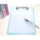 thumbnail image 1 of Portapapeles A4 de 6 piezas con clip, tableros de clip de plástico transparente para escribir carpetas de notas de papel, portapapeles ideales para el trabajo diario LingWen 9024735434313, 1 of 5