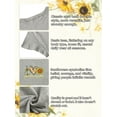 thumbnail image 6 of Anbech Sunflower Shirts for Women Graphic Tee Ladies Patriotic Tee Shirt Christian Top Short Sleeve, 6 of 6