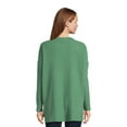 thumbnail image 3 of Time and Tru Women's Ribbed Tunic Top, Sizes S-XXXL, 3 of 6