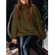 thumbnail image 3 of Suéter PRETTYGARDEN 2025 Otoño Cuello Alto Tejido Grueso XL, 3 of 8