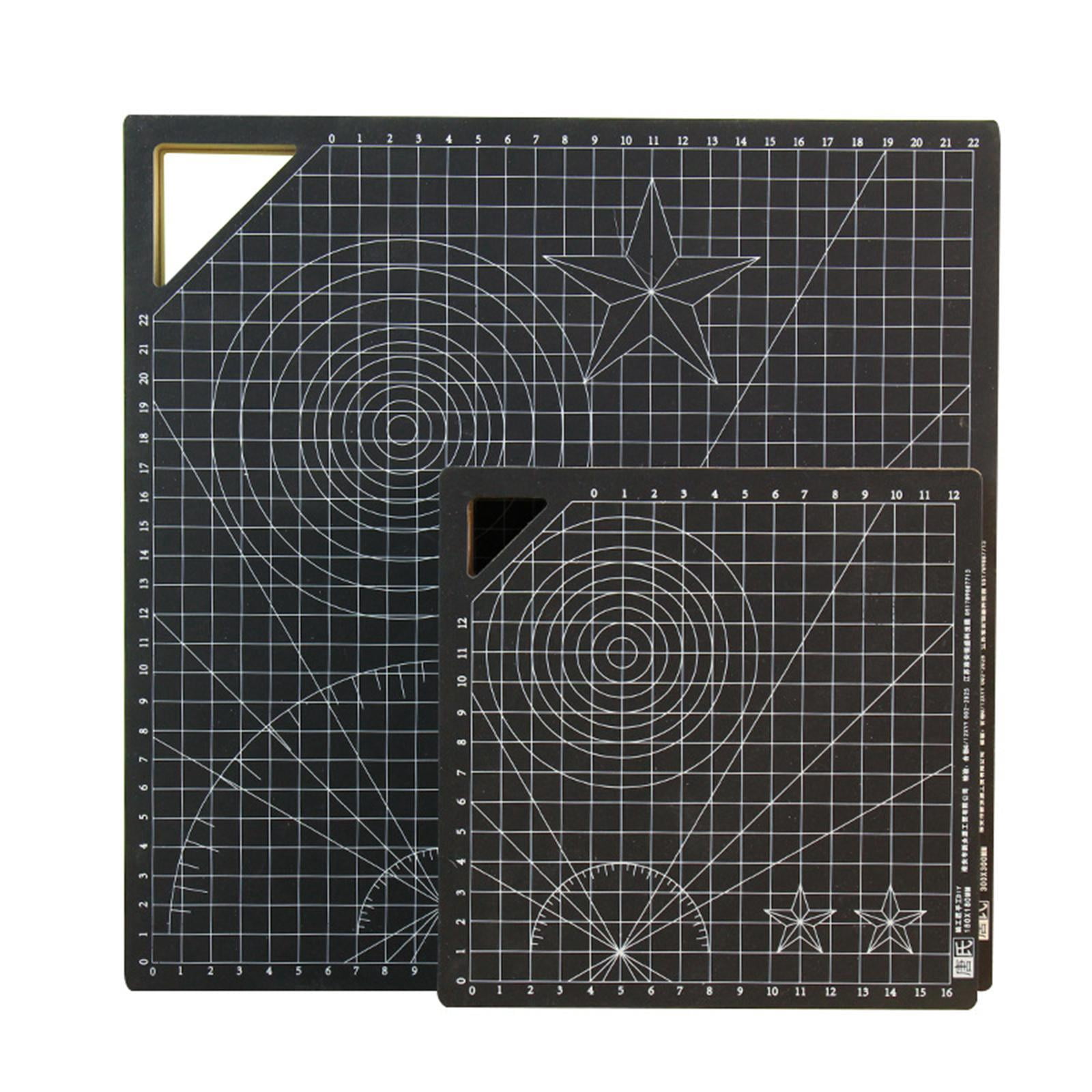 GUOOL Cutting Mat Double Sided Non Slip Square Rotary Board Crafted From Thickened Wood Material for Sewing Scrapbooking Projects Suitable for DIY Crafts Ho 30 cm
