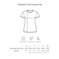 thumbnail image 4 of Expert Brand Women's Airstretch Lite Crescent Tee T-Shirt, Eggplant, XL, 4 of 5